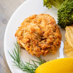 Salmon Cakes Appetizer