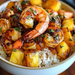 Tropical Shrimp Bowl